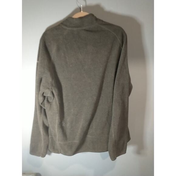 Field & Stream Jacket XLT Extra Large Dark Gray Fleece Quarter Zip - Picture 4 of 5